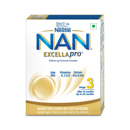 Nestlé NAN EXCELLAPRO 3 Follow-Up Formula - Supports Brain Development