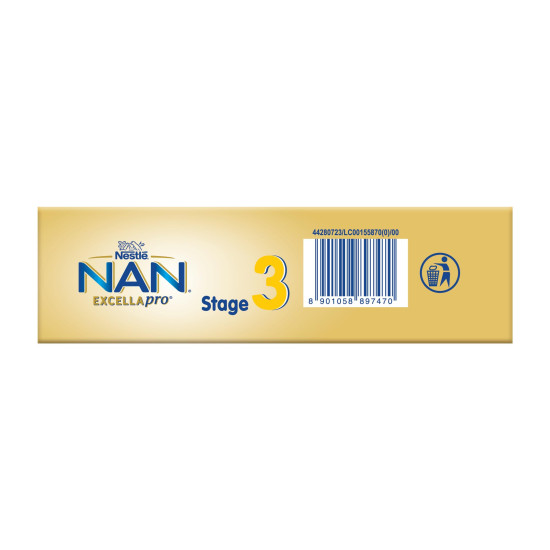 Nestlé NAN EXCELLAPRO 3 Follow-Up Formula - Supports Brain Development