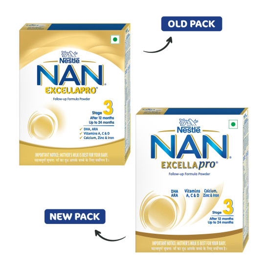 Nestlé NAN EXCELLAPRO 3 Follow-Up Formula - Supports Brain Development