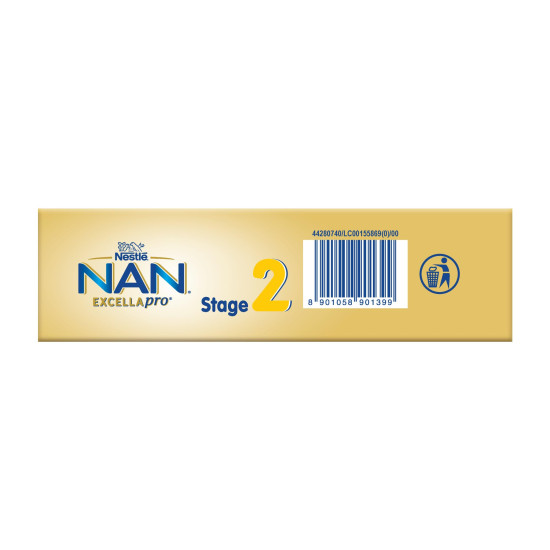 Nestlé NAN EXCELLAPRO 2 Follow-Up Formula - DHA & Vitamins Enriched