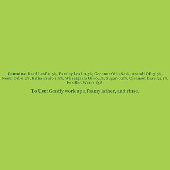 Biotique Basil & Parsley Revitalizing Bathing Bar - Ayurvedic & Organically Pure