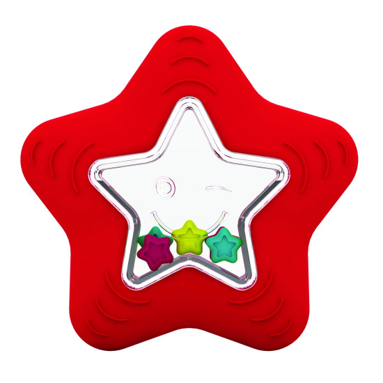 Giggles Disney Star Teether Rattle - Soothes Gums & Stimulates Senses