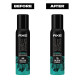 Axe Signature Mysterious No Gas Deodorant Bodyspray For Men 154 ml - Long-lasting Aqua Fragrance