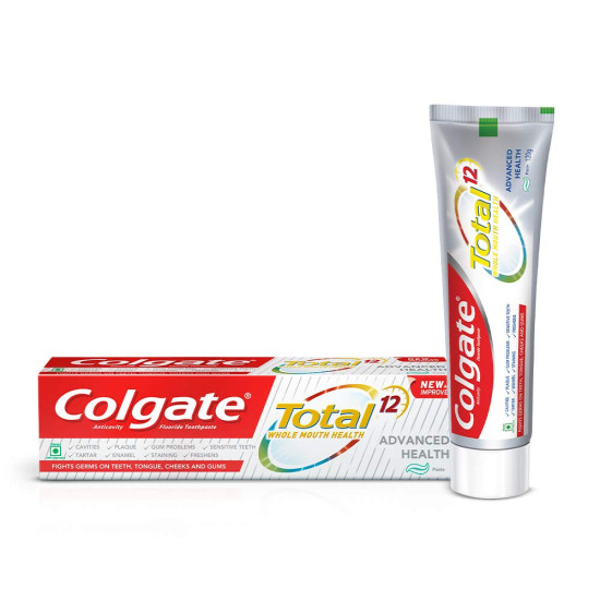 Colgate Total Deep Clean Antibacterial Toothpaste - Advanced Health for 7 Dental Problems