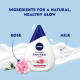 NIVEA Milk Delights Face Wash Caring Rosewater For Sensitive Skin 100ml - Gentle Cleansing