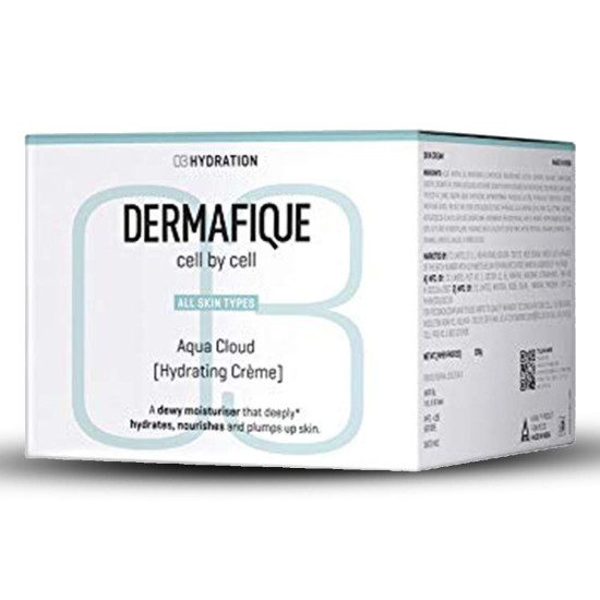 Dermafique Aqua Cloud Light Moisturising Crème - Hydrating Skincare for Glowing Skin