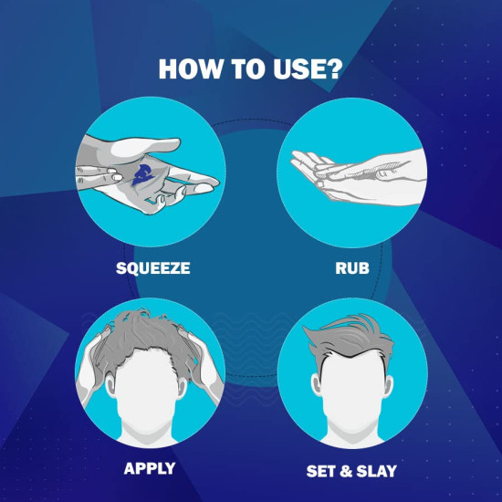 Set Wet Styling Hair Gel for Men - Casually Cool, Medium Hold & High Shine