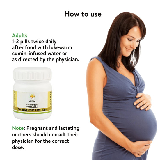 Kerala Ayurveda Dhanwantharam Pills - Herbal Digestive Health Solution