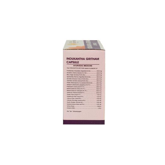 Kerala Ayurveda Indukantha Gritham Capsule - Herbal Ayurvedic Formula