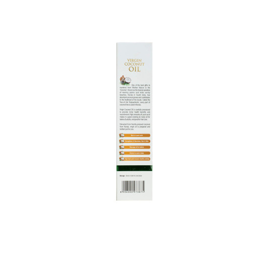 Kerala Ayurveda Cold-Pressed Virgin Coconut Oil - Nourishes & Strengthens Hair & Skin