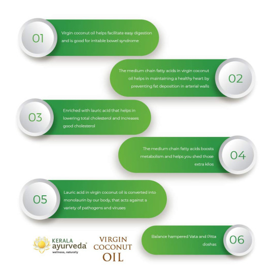 Kerala Ayurveda Cold-Pressed Virgin Coconut Oil - Nourishes & Strengthens Hair & Skin