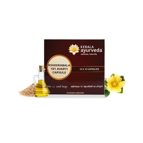 Kerala Ayurveda Ksheerabala 101 Avarti Capsule - Natural Joint Pain Relief