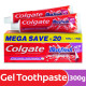 Colgate Maxfresh & Active Salt Toothpaste - Dual Pack for Freshness & Oral Health Colgate Maxfresh & Active Salt Toothpaste - Dual Pack for Freshness & Oral Health