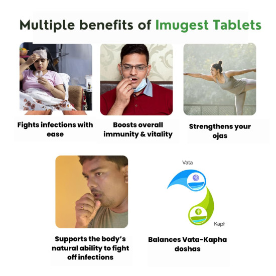 Kerala Ayurveda Imugest Tablets - Natural Immunomodulator with Aswagandha