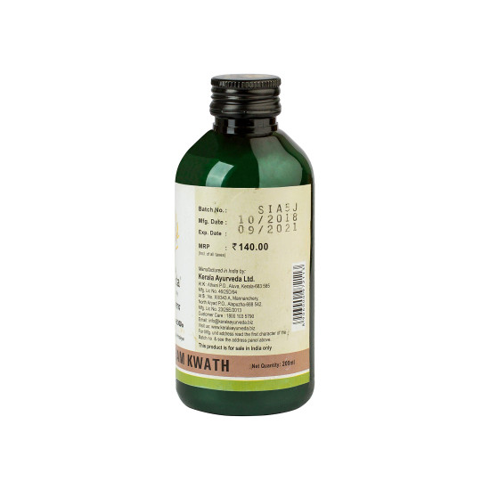 Kerala Ayurveda Dhanwantharam Kwath 200 Ml - Natural Vata Balancer