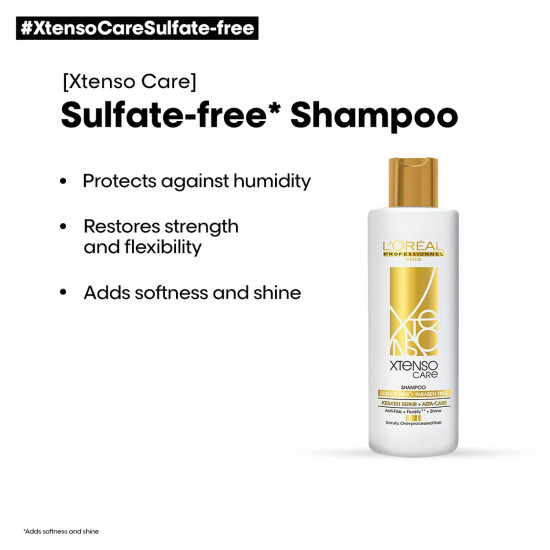 L'OREAL PROFESSIONNEL Xtenso Care Sulfate-Free Shampoo - Nourishing Hair Care