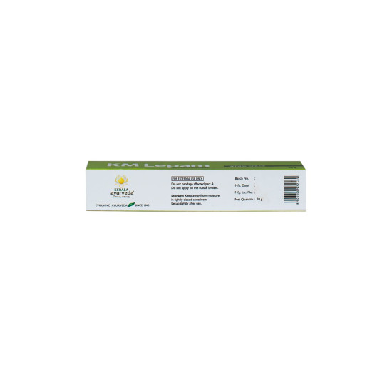 Kerala Ayurveda KM Lepam - Headache Relief Balm with Sallaki & Aloe Vera