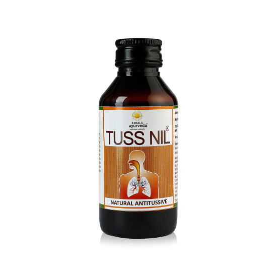 Kerala Ayurveda Tuss Nil Syrup 100 ml - Natural Antitussive for Dry Cough