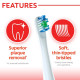 Colgate ProClinical 150 Battery Powered Electric Toothbrush Refills - Advanced Plaque Removal
