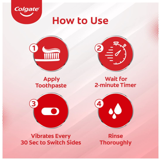 Colgate ProClinical 150 Battery Powered Electric Toothbrush - Superior Cleaning