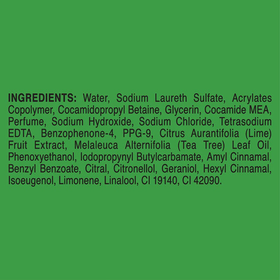 Liril Lemon & Tea Tree Body Wash - Refreshing Liquid Shower Gel