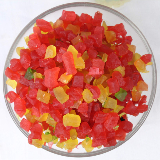 Minimal Tutti Frutti Cherries - Perfect for Cake Decoration