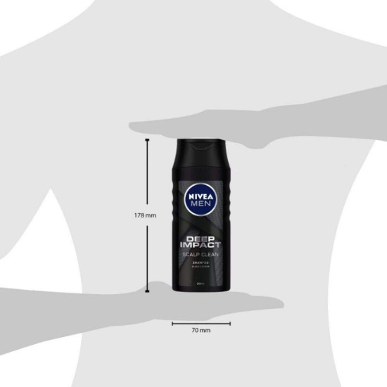 Nivea Deep Impact Deodorant, Face Wash & Shampoo - Daily Care Pack