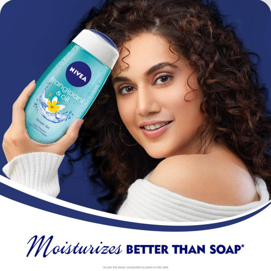 NIVEA Frangipani and Oil Body Wash - Refreshing Care Pack of 3