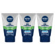 Nivea Oil Control Face Wash, 100ml (Pack of 3) - 12 Hour Oil Control