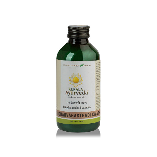 Kerala Ayurveda Gandharvahasthadi Kwath 200 Ml - Natural Digestive Aid