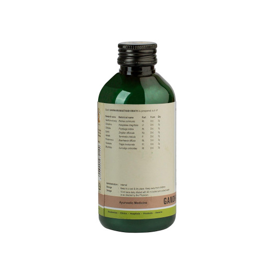 Kerala Ayurveda Gandharvahasthadi Kwath 200 Ml - Natural Digestive Aid