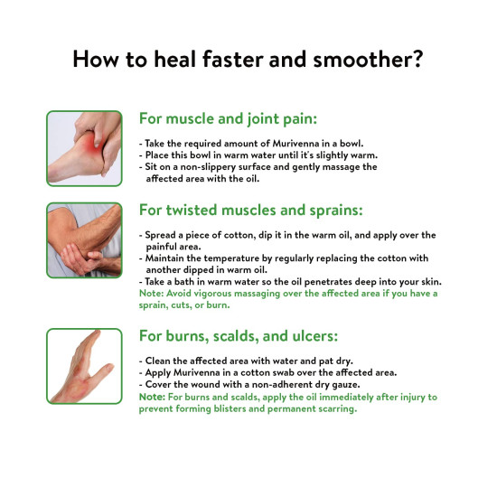 Kerala Ayurveda Murivenna Oil - Ayurvedic Pain Relief & Healing
