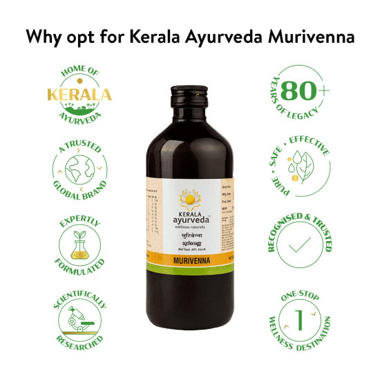 Kerala Ayurveda Murivenna Oil - Ayurvedic Pain Relief & Healing