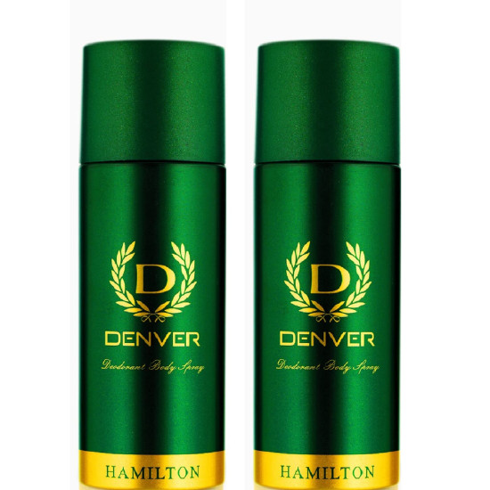DENVER Hamilton Deo - Long Lasting Deodorant Body Spray for Men