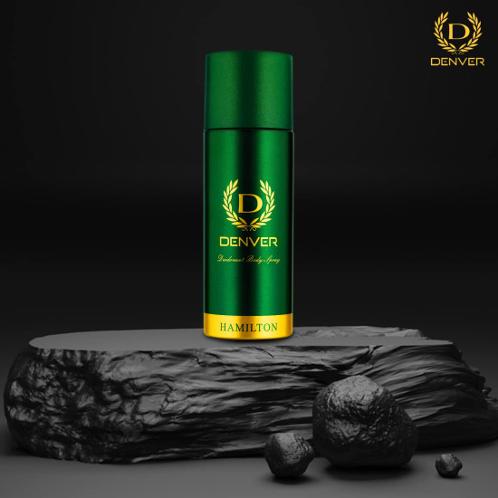 DENVER Hamilton Deo - Long Lasting Deodorant Body Spray for Men