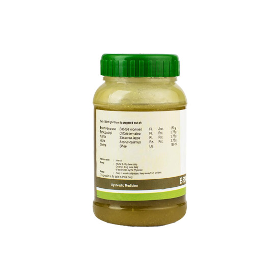 Kerala Ayurveda Brahmi Ghritham 150 ml - Enhance Mental Acuity