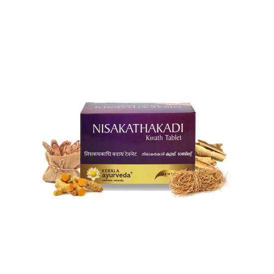 Kerala Ayurveda Nisakathakadi Kwath Tablet - Natural Blood Sugar Control