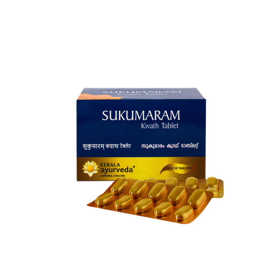 Kerala Ayurveda Sukumaram Kwath Tablet - Natural Digestive Health Solution