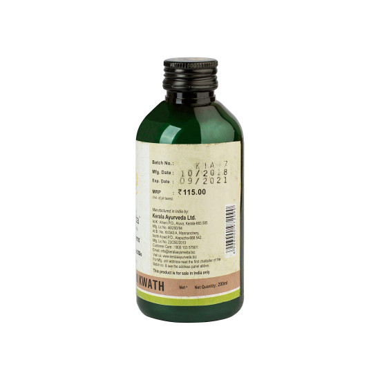 Kerala Ayurveda Dasamoolam Kwath 200 Ml - Herbal Anti-Inflammatory Remedy
