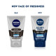 NIVEA Charcoal Face Wash, 100ml (Pack of 3) - Oil Control & Acne Reduction