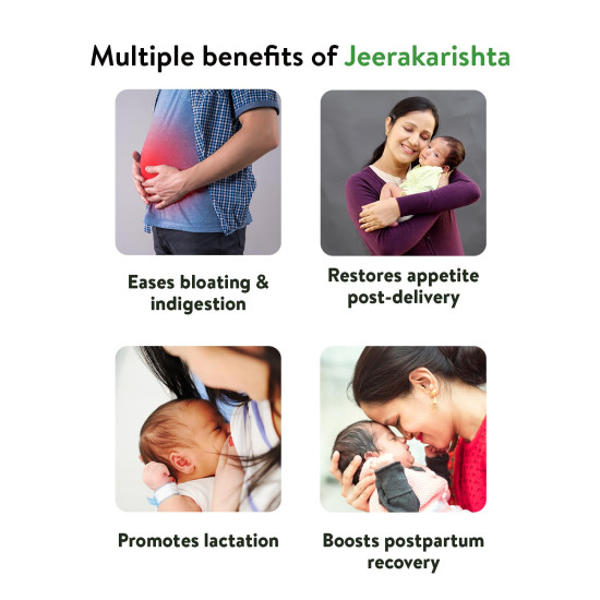 Kerala Ayurveda Jeerakarishta 450ml - Postpartum Digestive Tonic