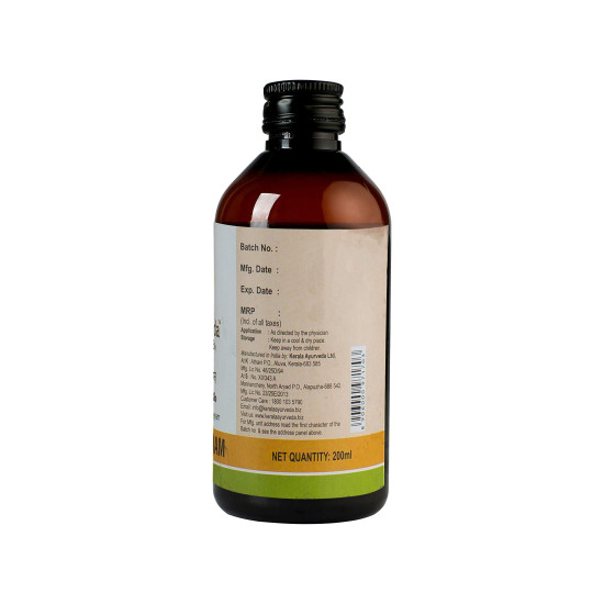 Kerala Ayurveda Eladi Keram 200 Ml - Ayurvedic Skin Treatment