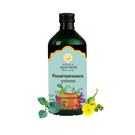 Kerala Ayurveda Punarnavasava 450ml | Ayurvedic Tonic for Urinary Health