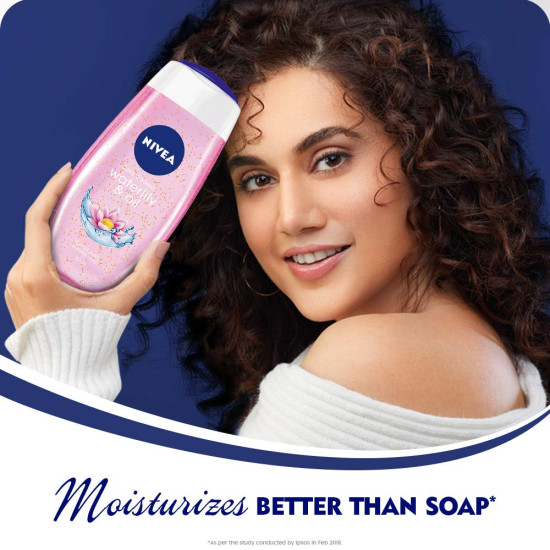 NIVEA Waterlily & Oil Body Wash - Refreshing Care & Moisturizing