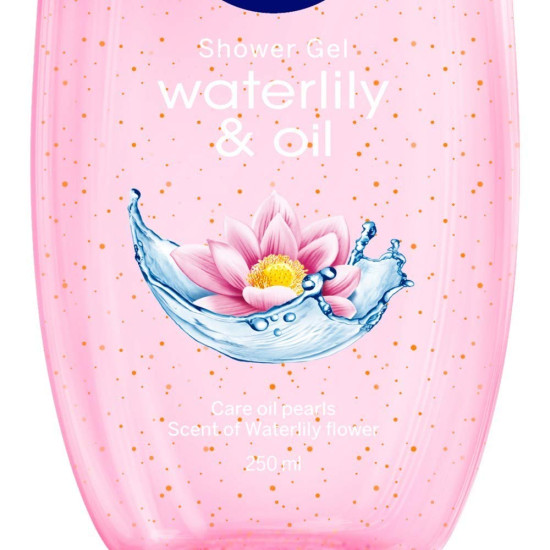 NIVEA Waterlily & Oil Body Wash - Refreshing Care & Moisturizing