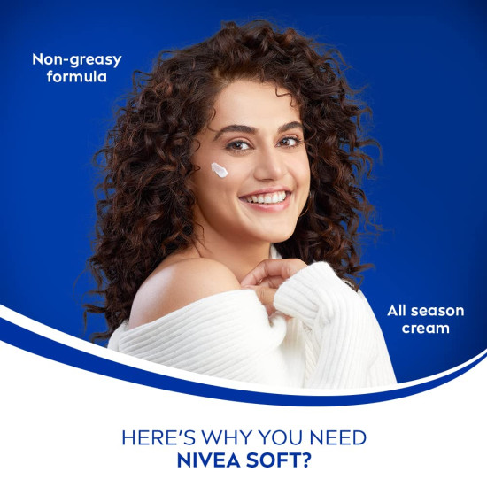 NIVEA Soft Light Moisturising Cream - Chilled Mint 100ml