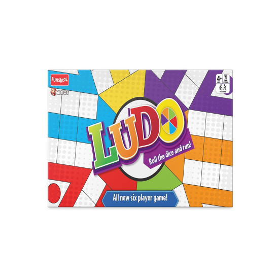 Funskool Games - Ludo 2018, The Classic Strategy Game Board for Kids & Family