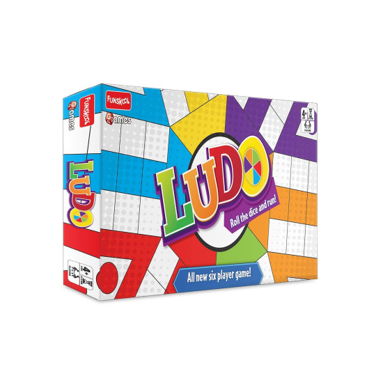 Funskool Games - Ludo 2018, The Classic Strategy Game Board for Kids & Family