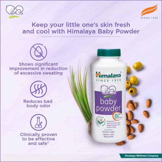 Himalaya Baby Powder 700G - Keeps Baby's Skin Soft and Dry