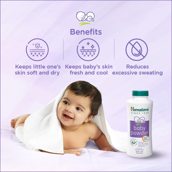 Himalaya Baby Powder 700G - Keeps Baby's Skin Soft and Dry